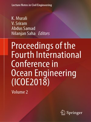 cover image of Proceedings of the Fourth International Conference in Ocean Engineering (ICOE2018)
